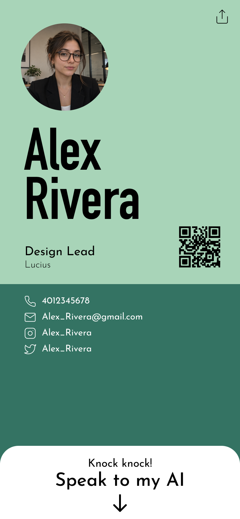 Knockin template card 03