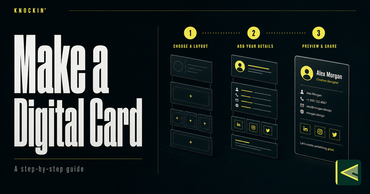 How to Make a Digital Business Card (Step by Step, 2026)