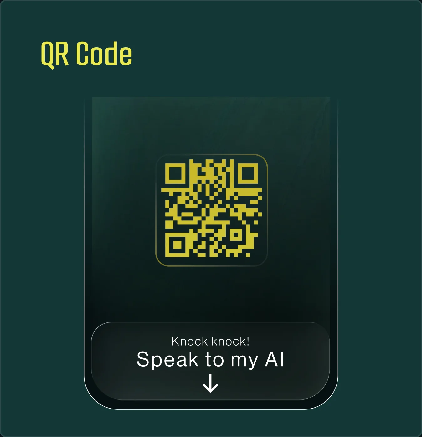 Share via QR code at events and in print