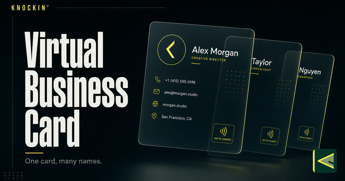 What Is a Virtual Business Card? (And How It Differs From Digital, Electronic, and Name Cards)